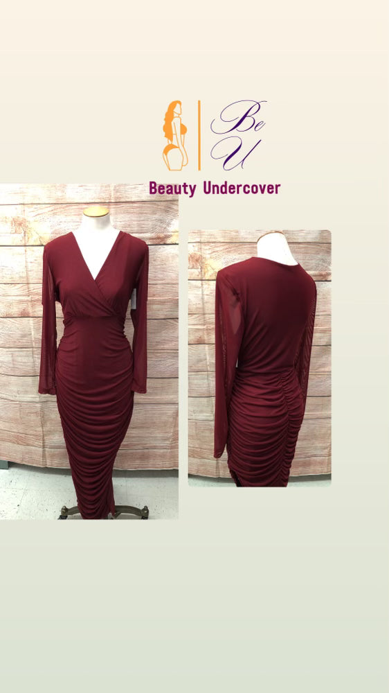 Long Sleeve Dress Red
