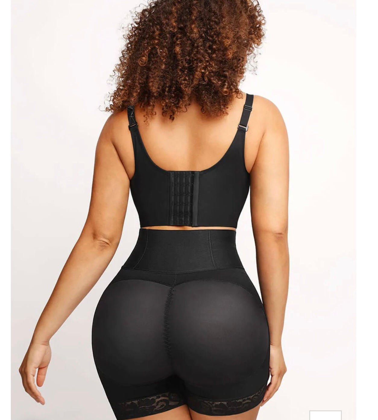Butt Lifter Tummy Control Middle Waisted Mid Thigh Shaper Shorts