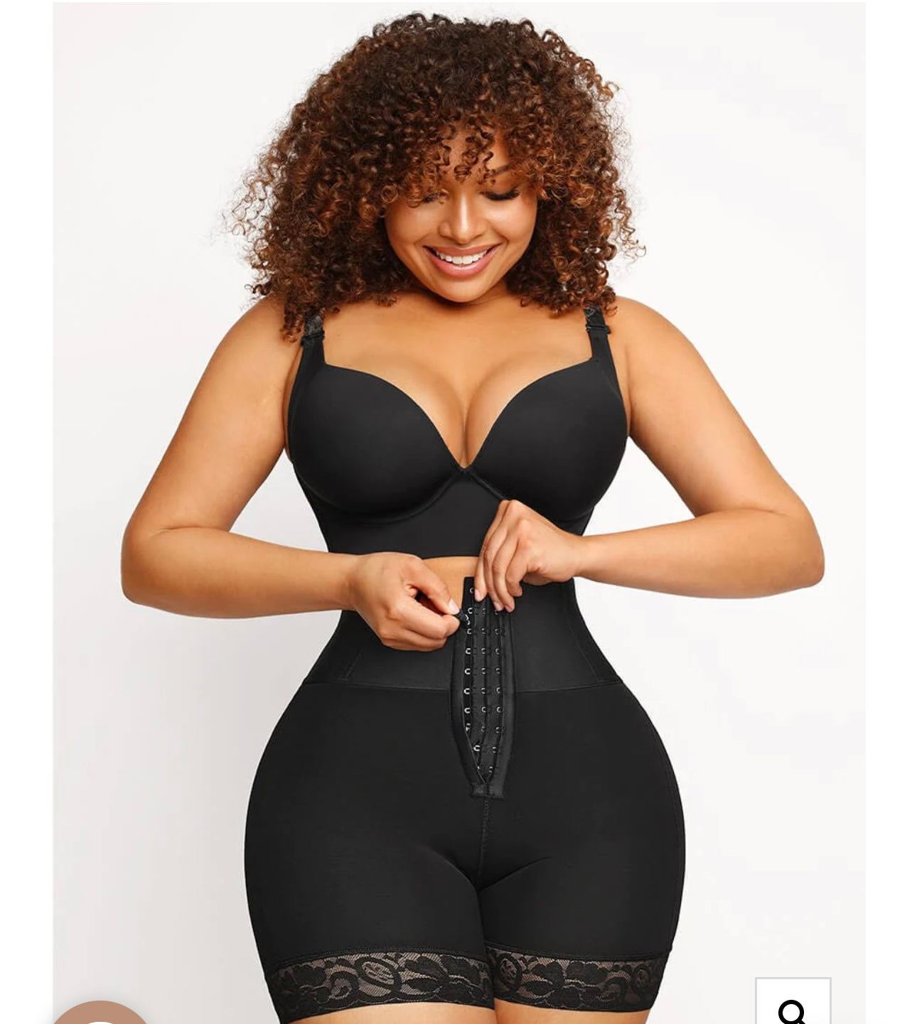 Butt Lifter Tummy Control Middle Waisted Mid Thigh Shaper Shorts