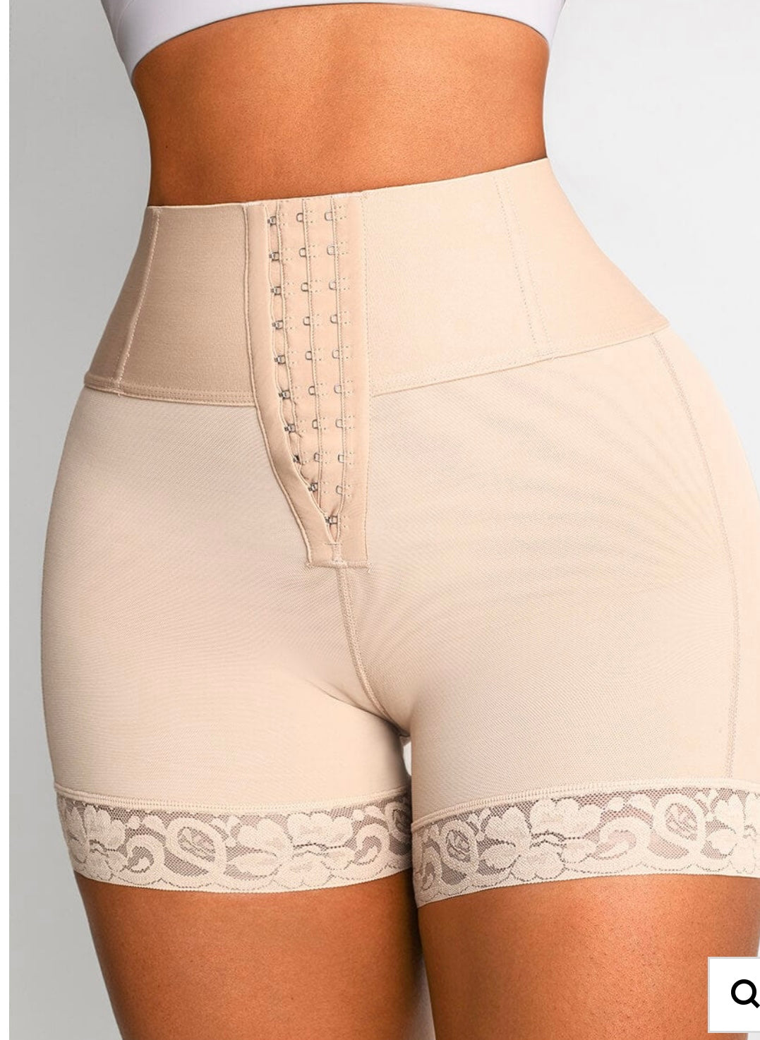 Butt Lifter Tummy Control Middle Waisted Mid Thigh Shaper Shorts