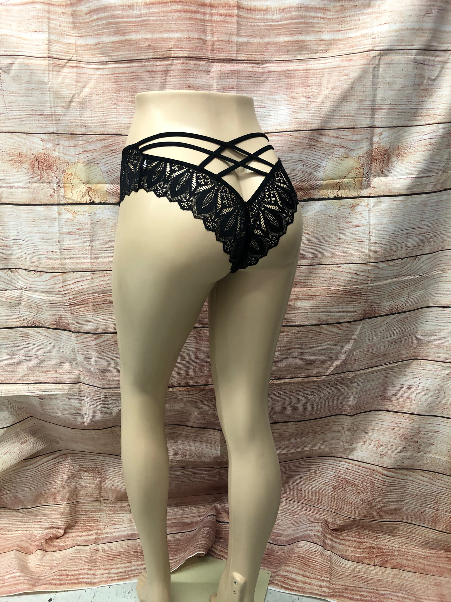 Black Laced Underwear